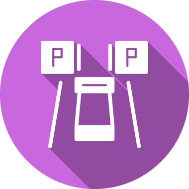 Park tabelası. Web simgesi