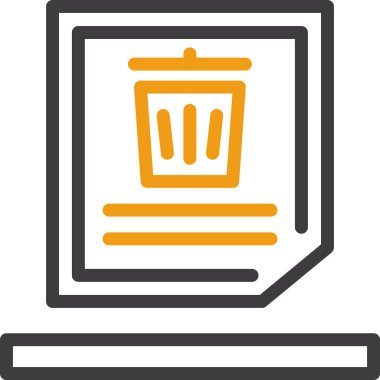 Alışveriş sepeti ikonu. özet çizimi