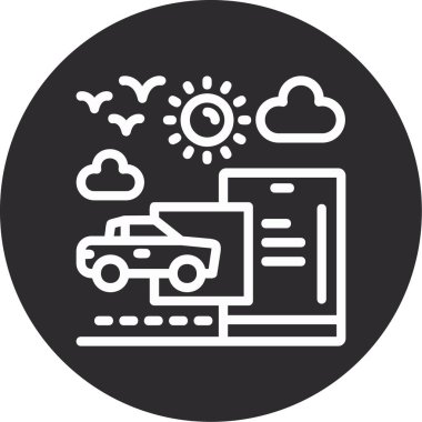 seo modern simgesinin vektör illüstrasyonu