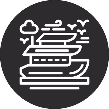 Bulut hesaplama simgesi. vektör illüstrasyonu