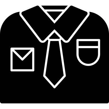 İşadamı Düz Vektör Simgesi