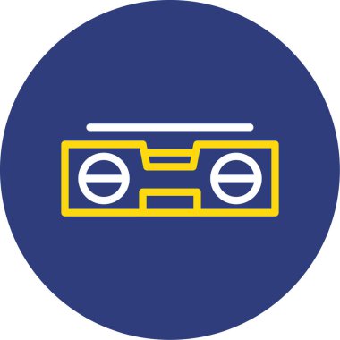 vektör radyo simgesi illüstrasyonu