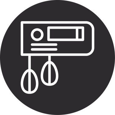 Video kamera simgesi. Web için video kamera vektör simgelerinin özet çizimi