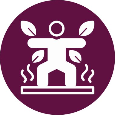 Gaz maskeli bir adamın vektör çizimi