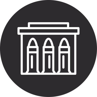 Eğitim simgesinin vektör illüstrasyonu