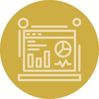 seo modern simgesinin vektör illüstrasyonu