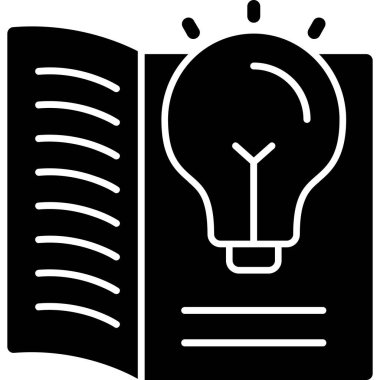 Kitap. Web simgesi basit illüstrasyon