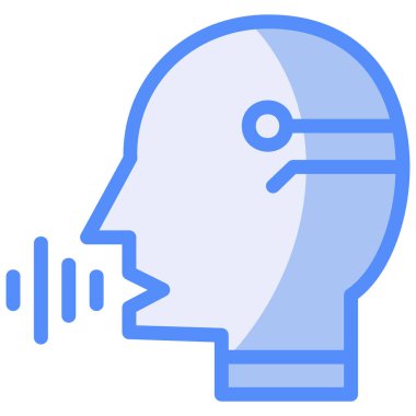 Beyin. Web simgesi basit illüstrasyon