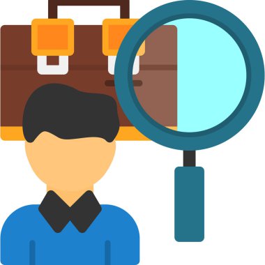 Dedektif iş simgesi bul