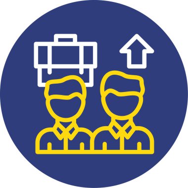 İnsan simgesinin vektör illüstrasyonu