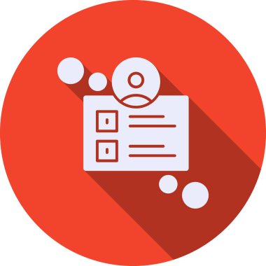 Belge simgesinin vektör illüstrasyonu