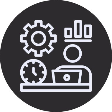 seo modern simgesinin vektör simgesi