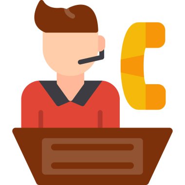 çağrı merkezi müşteri simgesi