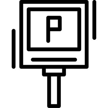 Kamera simgesi. Web için film vektör simgesinin özet çizimi