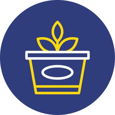 çiçek simgesi vektör illüstrasyonu