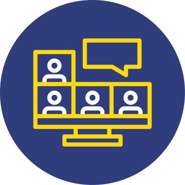 seo modern simgesinin vektör illüstrasyonu