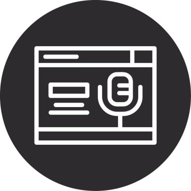 dış hat biçiminde ses kitabı simgesi