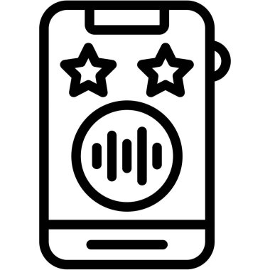 derecelendirme simgesi vektör illüstrasyonu