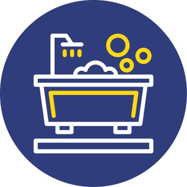 Alışveriş arabası. Basit resimleme