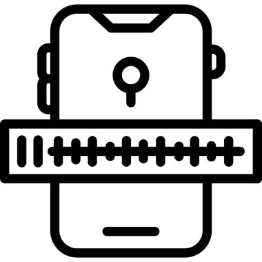 akıllı telefon simgesi, basit biçim