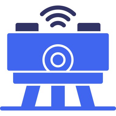 Kamera. Web simgesi basit illüstrasyon