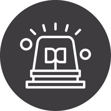 Eğitim ve öğrenme simgesinin vektör illüstrasyonu