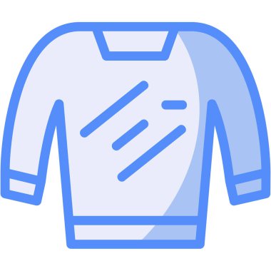 gömlek web simgesi, vektör çizim