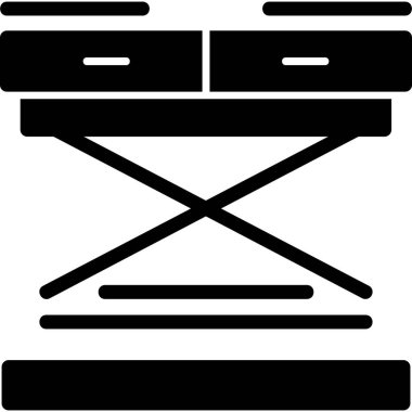 Mutfak. Web basit illüstrasyon tasarımı