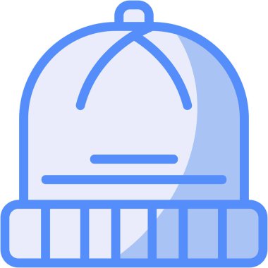 Elbise moda şapka simgesi - taslak biçimi