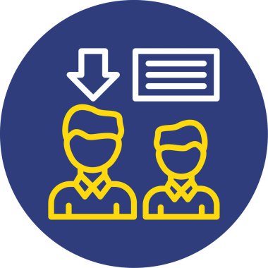 Seo simgesinin vektör illüstrasyonu