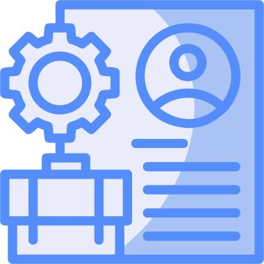 iş yönetimi simgesi vektör illüstrasyonu