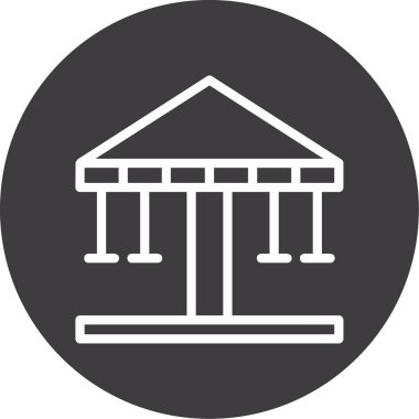 Yapı simgesinin vektör illüstrasyonu