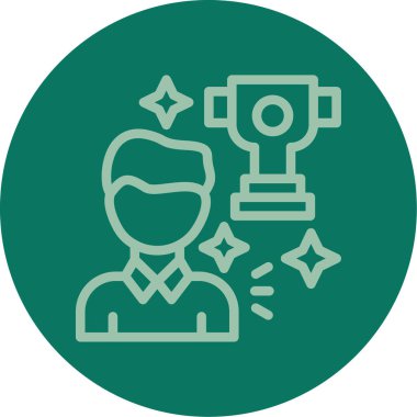 Rozet simge vektör çizim