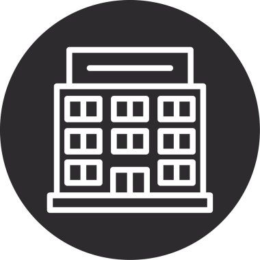 Yapı simgesinin vektör illüstrasyonu