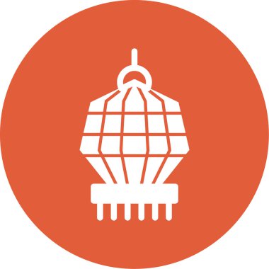 Fener simgesinin vektör illüstrasyonu