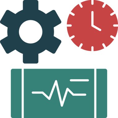 iş simgesi vektör illüstrasyonu