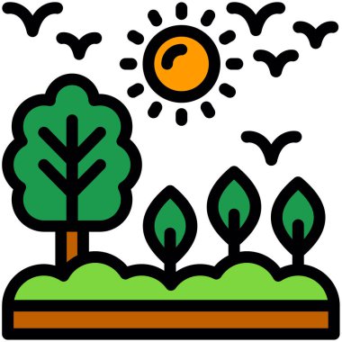 Vektör illüstrasyonu, simge ögesi arkaplanı