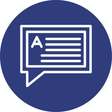 Eğitim simgesinin vektör illüstrasyonu