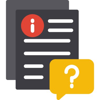 düz tasarım iş dijital illüstrasyon ikonu. Web sitesi ve tanıtım pankartları için vektör illüstrasyonu. Metin için boş boşluk.