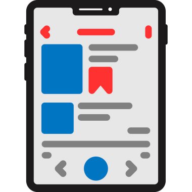 Web tasarım simgesi, vektör illüstrasyonu