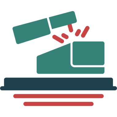 akıllı telefon ile el, vektör illüstrasyon