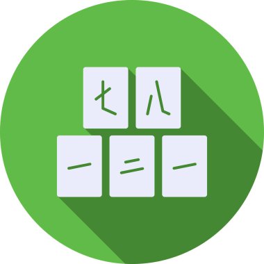 Modern simgenin vektör illüstrasyonu