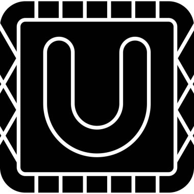 Siyah ve beyaz simgesinin vektör illüstrasyonu