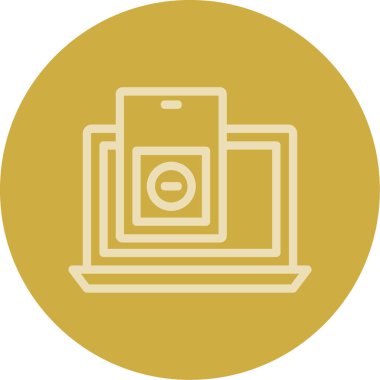 Kamera simgesi, vektör illüstrasyonu