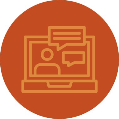 seo modern simgesinin vektör illüstrasyonu