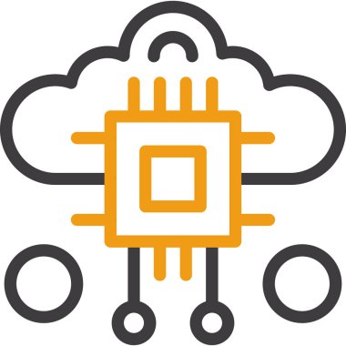 Bulut hesaplama. Web simgesi