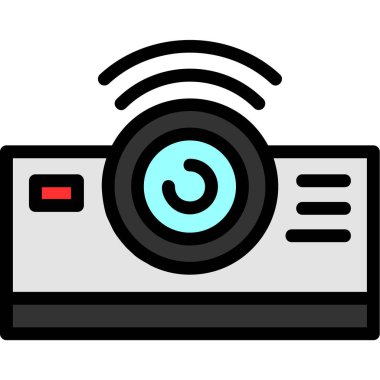 kamera vektör resimleme simgesi