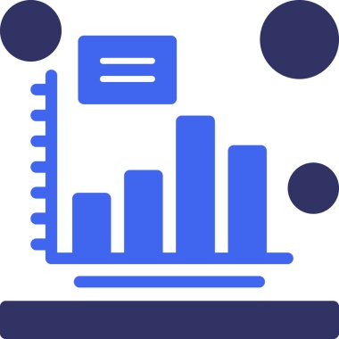 çubuk grafik grafik vektör illüstrasyonu