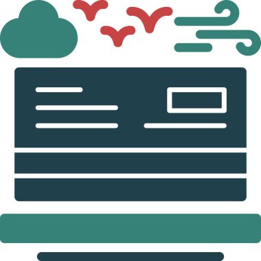 bulut veri sunucusu simgesi doldurulmuş ana hatlar biçiminde