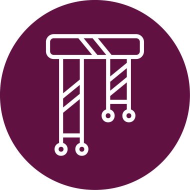 Alışveriş. Web simgesi basit illüstrasyon